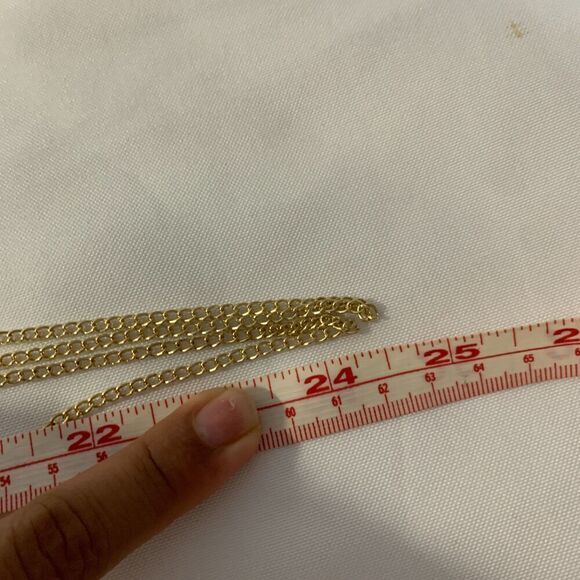 BOGOT boho Layering Body Chain with Shinning Crystal, Brides Jewelry Gold TONE - Picture 6 of 9